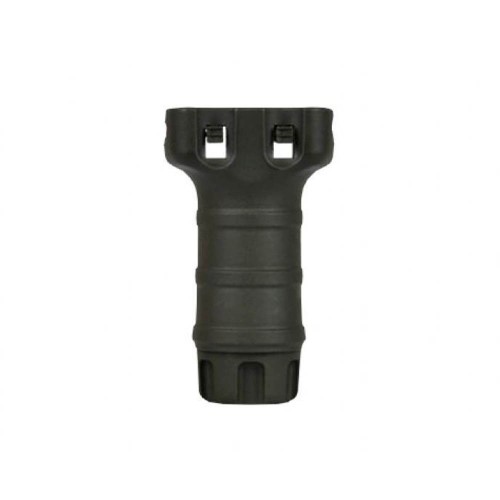 Tango Down Vertical Grip (Stubby) (BK), This Front Vertical Grip offers enhanced control and stability for a wide range of airsoft rifles, thanks to its durable ABS resin construction and ergonomic design